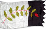 An example of complex custom banner design: Olive Branch