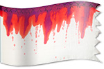 silk banner Design: The Blood